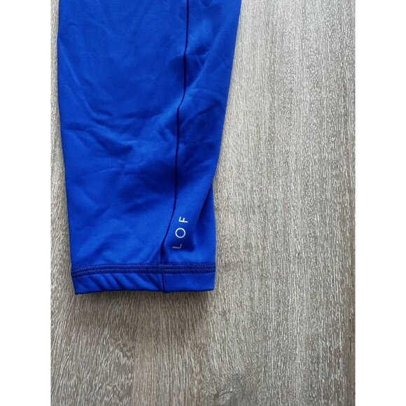 Left on Friday Super Moves Tight in First Place Blue Size Medium Leggings - Picture 4 of 9